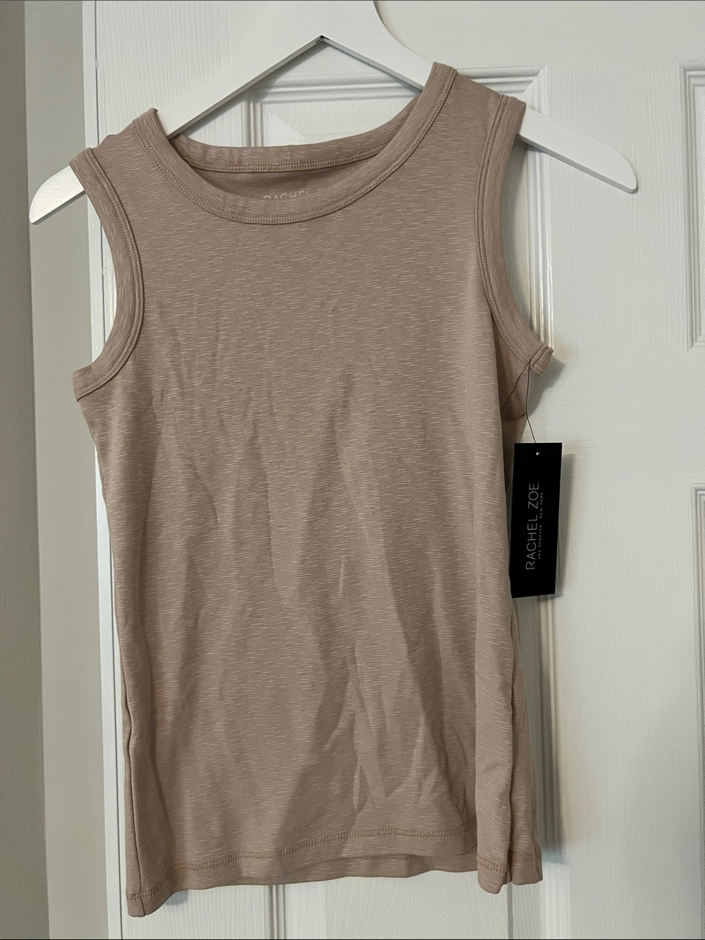 Rachel Zoe Sleeveless Tank Top in Taupe